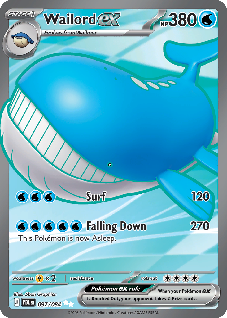 Wailord ex 097/084