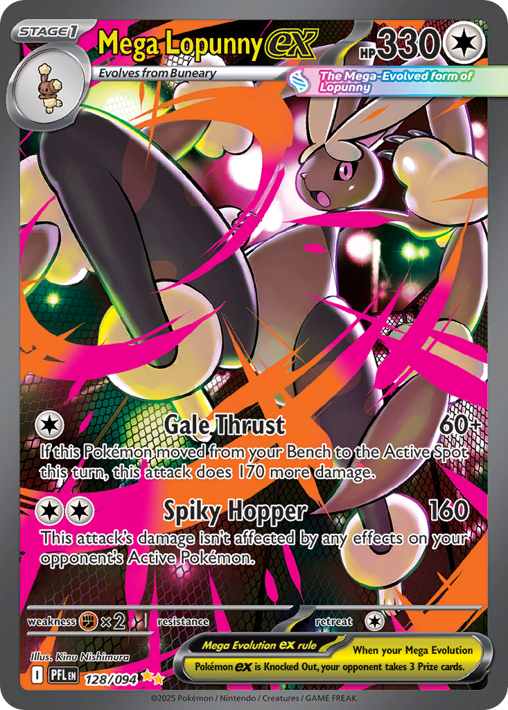 Mega Lopunny ex 128/094