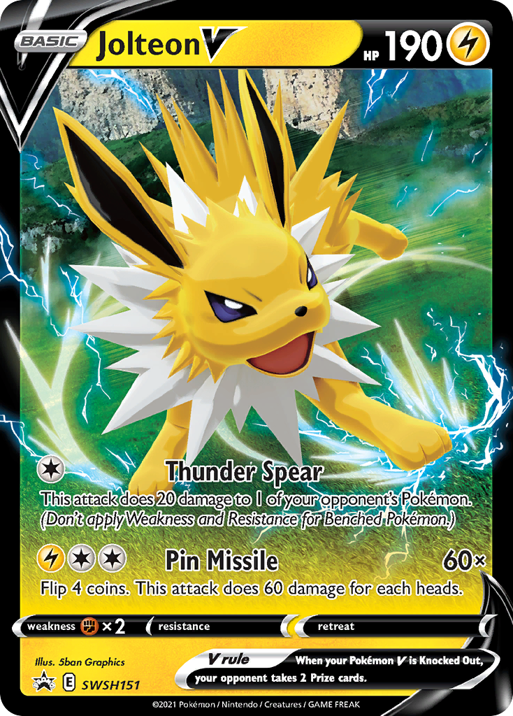 Jolteon V SWSH151