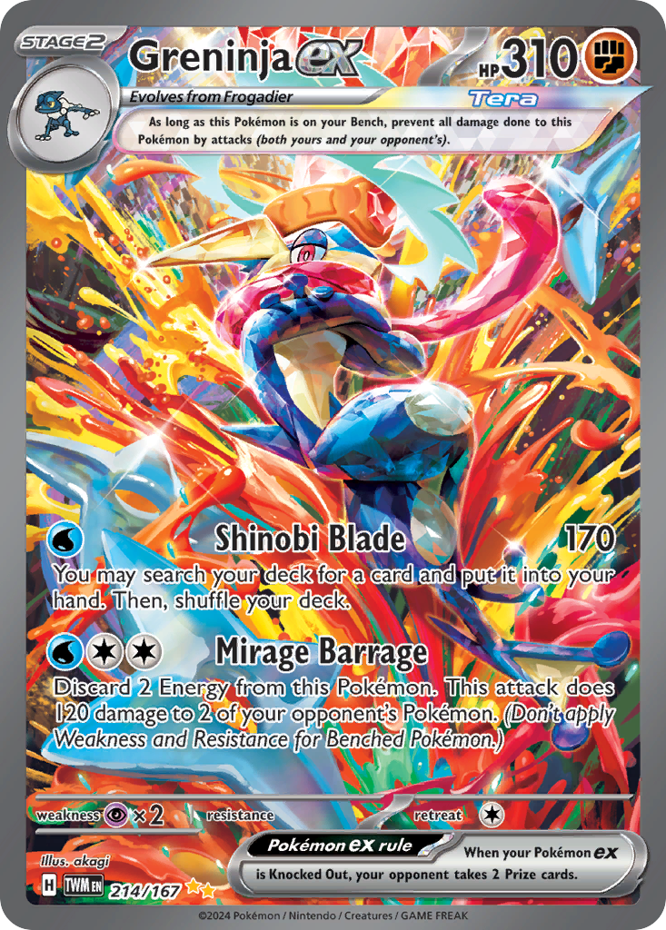 Greninja ex 214/167