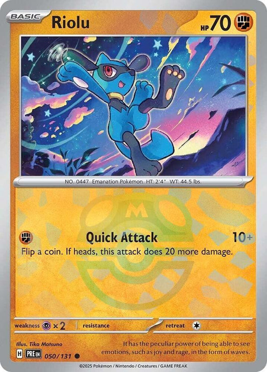 Riolu 050/131 Master Ball Holo