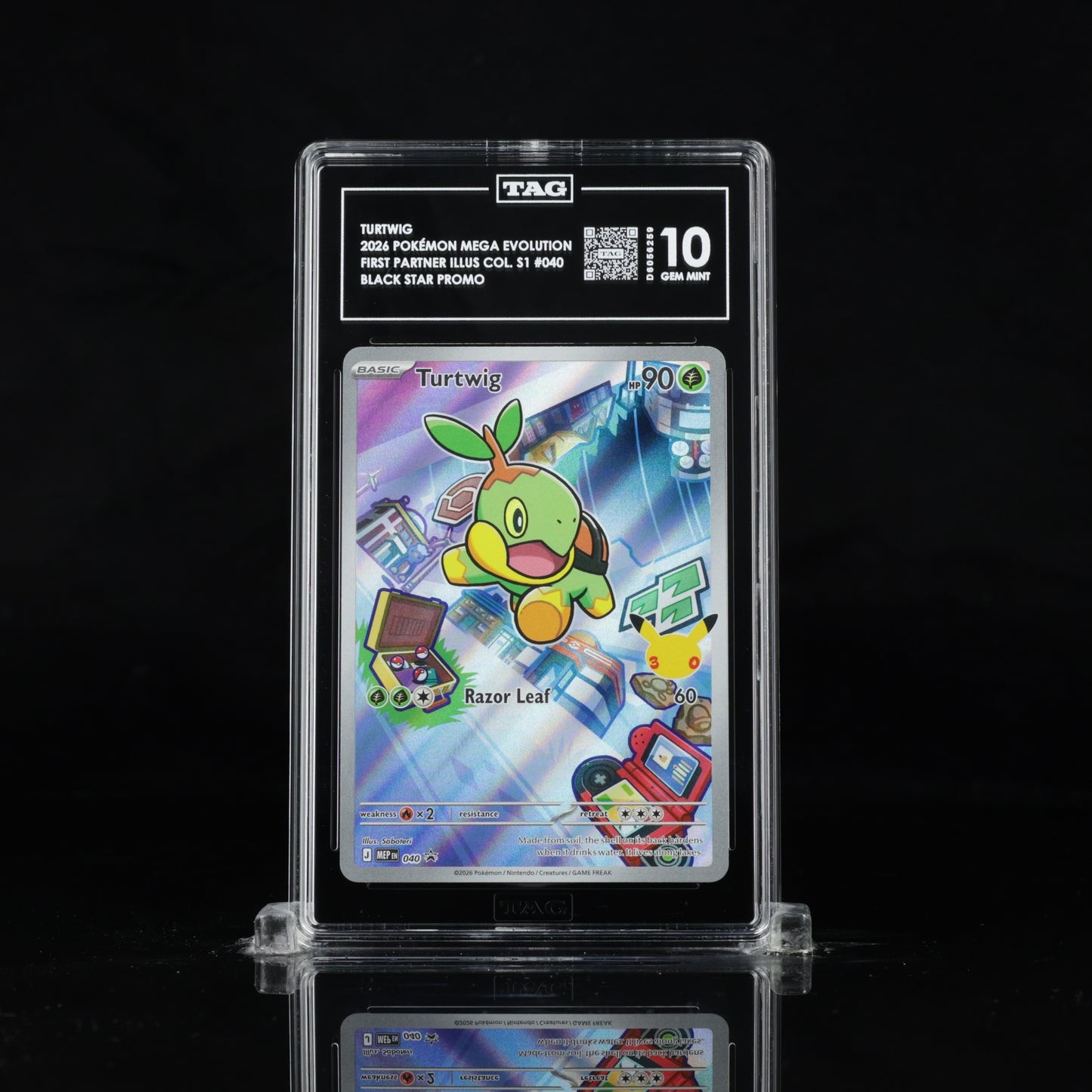 Turtwig 040 First Partner Promo TAG 10