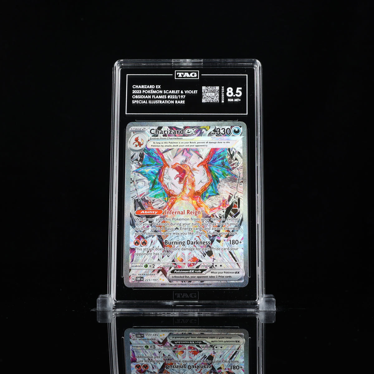 Charizard ex 223/197 TAG 8.5