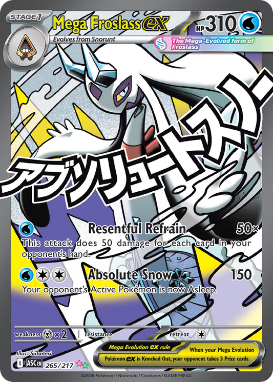 Mega Froslass ex 265/217