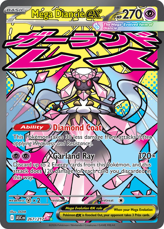 Mega Diancie ex 267/217