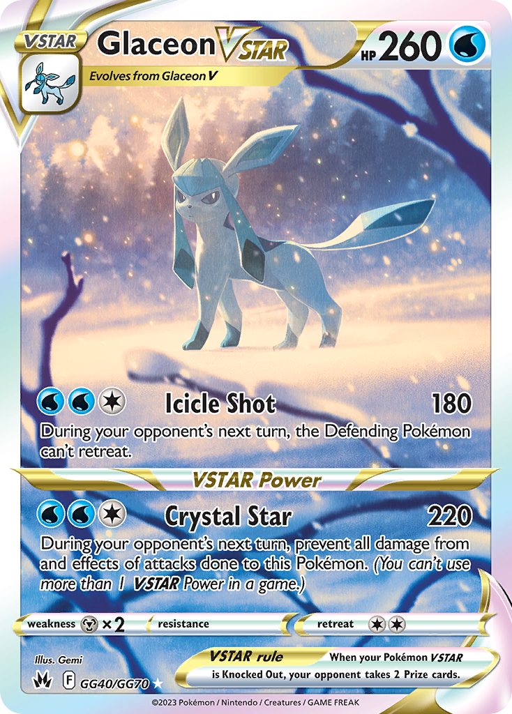 Glaceon VSTAR GG40/GG70