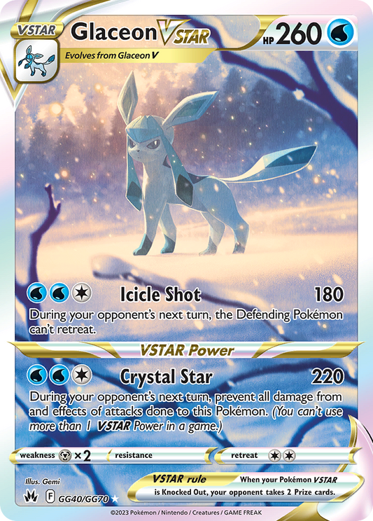 Glaceon VSTAR GG40/GG70