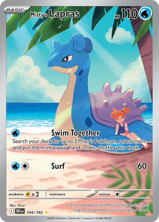 Misty's Lapras 194/182