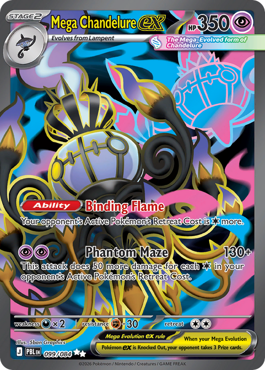 Mega Chandelure ex 099/084