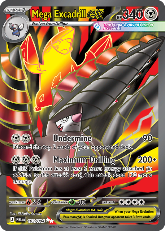 Mega Excadrill ex 103/084