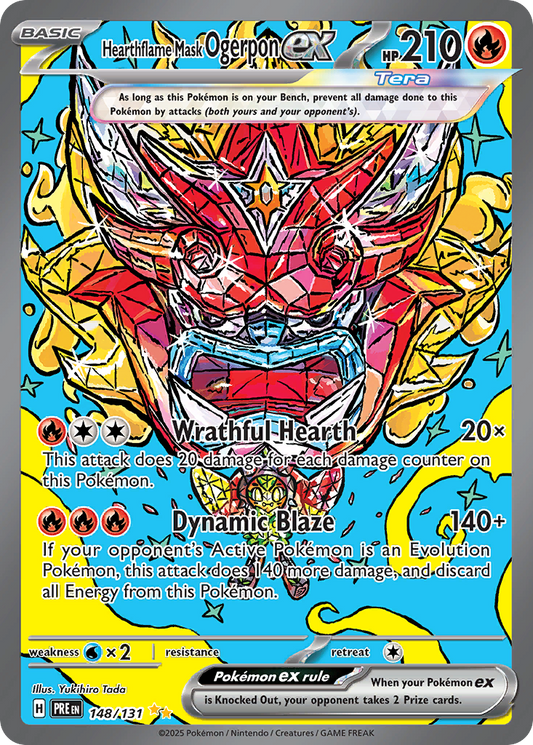 Hearthflame Mask Ogerpon ex 148/131