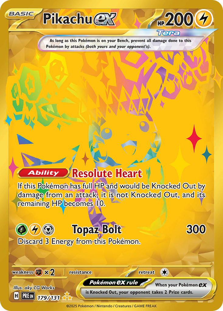 Pikachu ex 179/131