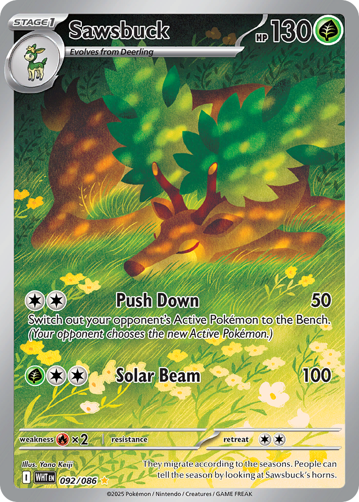 Sawsbuck 092/086