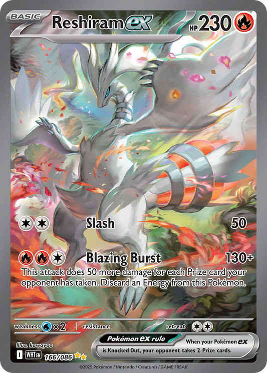 Reshiram ex 166/086